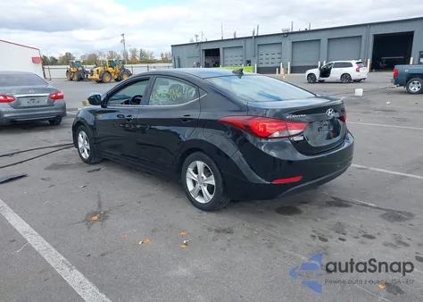 2016 Hyundai Elantra Value Edition z USA, uszkodzony, nr VIN KMHDH4AEXGU601653
